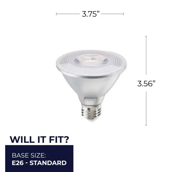 10W LED PAR30 Short Neck Dimmable Flood Bulb - Image 5