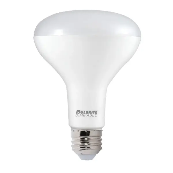 This dimmable BR30 LED bulb delivers 1000 lumens of warm 3000K light while using only 11 watts, replacing traditional 75-watt incandescent bulbs. Rated for 25,000 hours with damp location approval for versatile indoor/outdoor use.