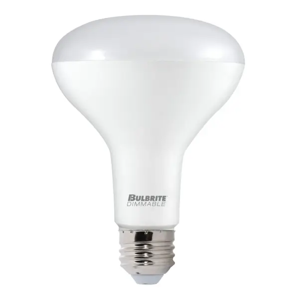 This 8W BR30 LED bulb delivers warm 2700K light with smooth dimming capability, perfect for recessed and track fixtures. UL wet location rated for versatile indoor and outdoor use, it lasts up to 25,000 hours while reducing energy costs.