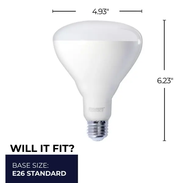 BR40 LED Dimmable Reflector Bulb - 15W, 3000K - Image 7