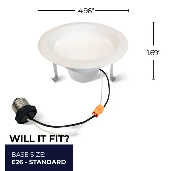 4" LED High Lumen Recessed Downlight - Image 7