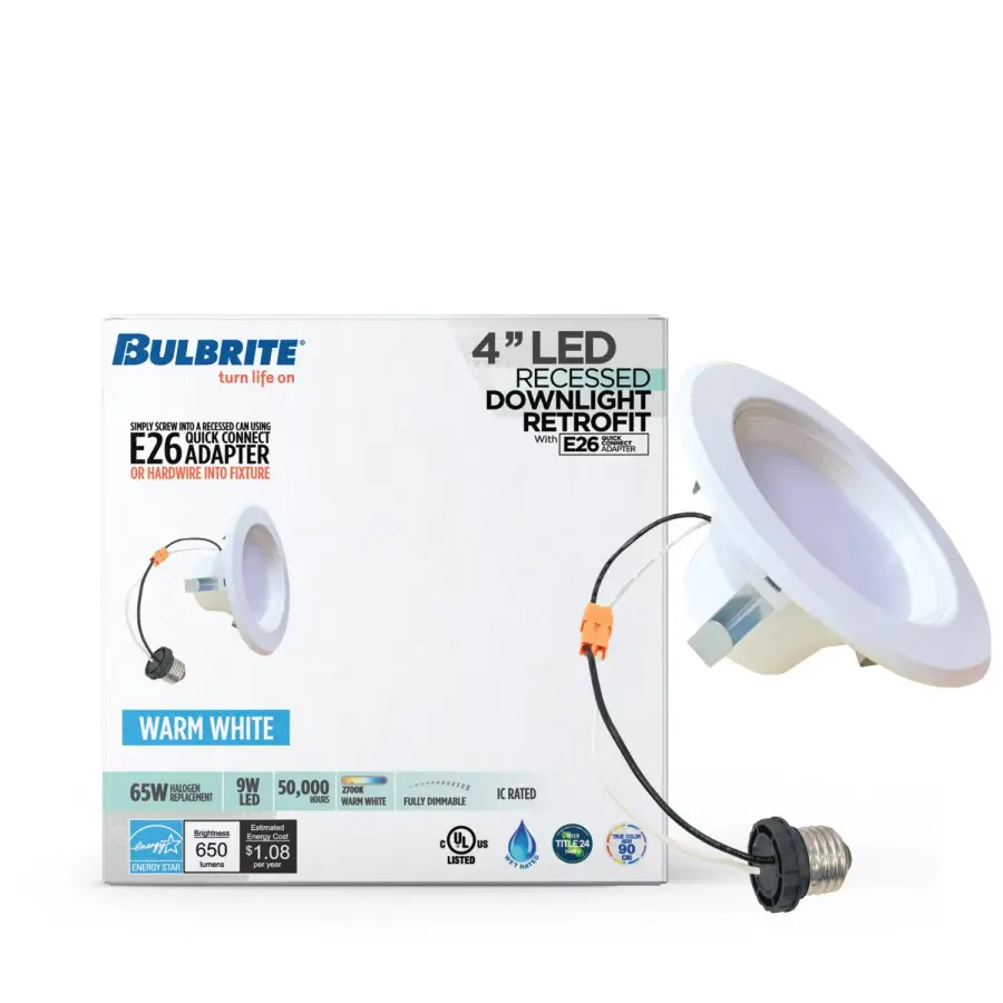 4" LED Recessed Downlight Retrofit - 2700K - Image 3
