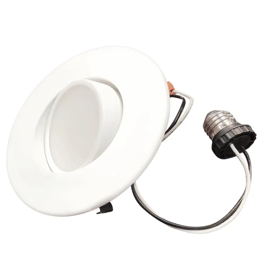 4" LED Adjustable Gimbal Recessed Downlight - Image 1