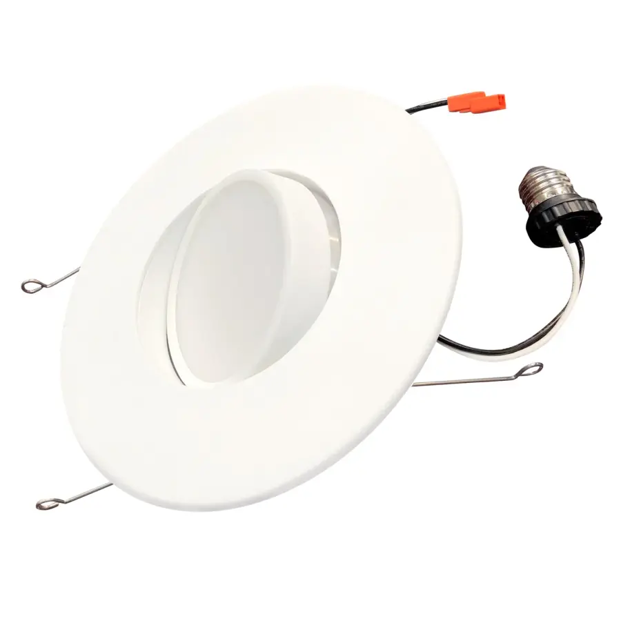 5/6" LED Adjustable Recessed Downlight with Gimbal - Image 1