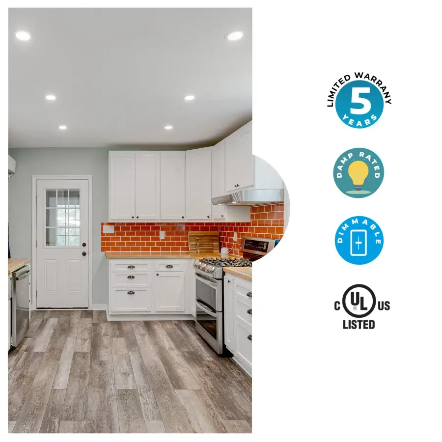6" LED Recessed Downlight with Remote Junction Box - Image 5