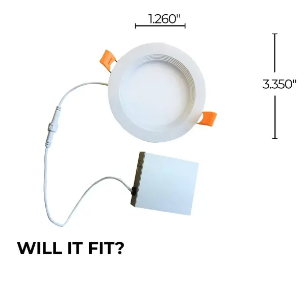 7W LED 3" Recessed Downlight with Metal Junction Box - Image 6