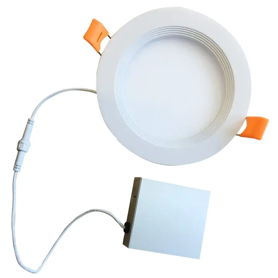 8" LED Recessed Downlight with Remote Junction Box - Image 1