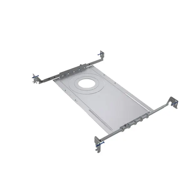 This 24-inch metal mounting bracket provides flexible installation support for 3, 4, or 6-inch recessed downlights. Designed for non-dimmable fixtures, it offers adjustable sizing to accommodate various downlight configurations.