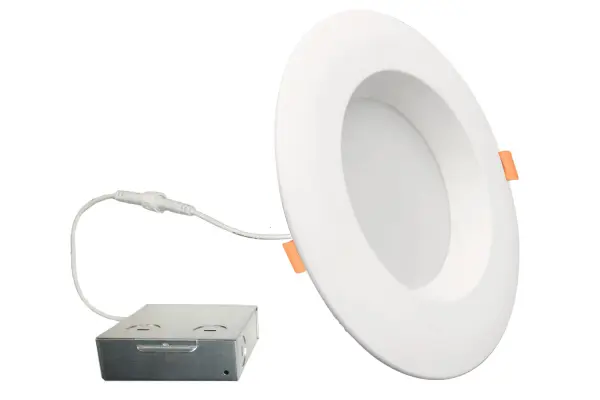 This 6-inch LED recessed downlight solves installation challenges with its remote junction box, making it perfect for ceilings with beams or obstructions. Offering 14W of high-lumen output with 5CCT color temperature selection, it delivers professional-grade lighting for both residential and commercial spaces.