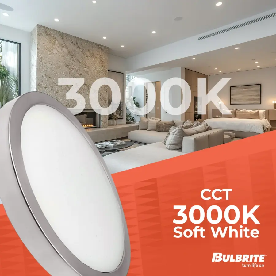 7" LED Flush Mount Ceiling Light - Brushed Nickel - Image 5