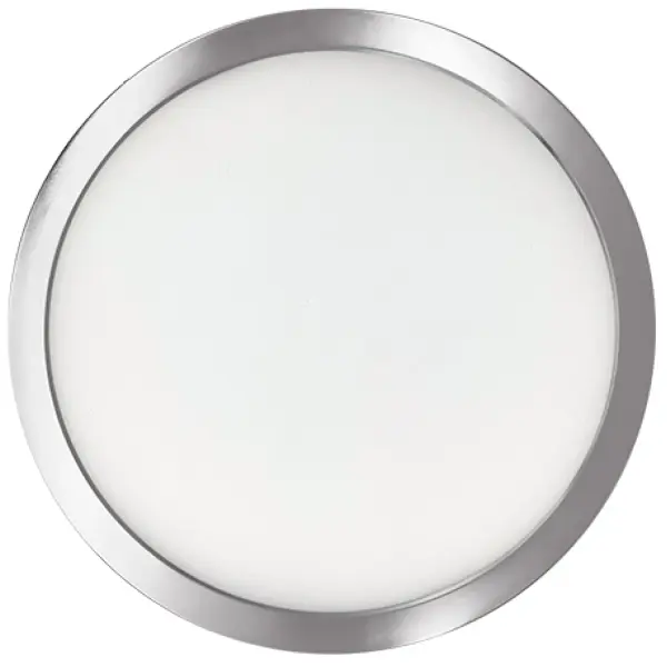 9" LED Flush Mount Ceiling Light - Nickel - Image 1