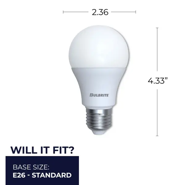 9W LED A19 Dusk to Dawn Bulb - Image 5