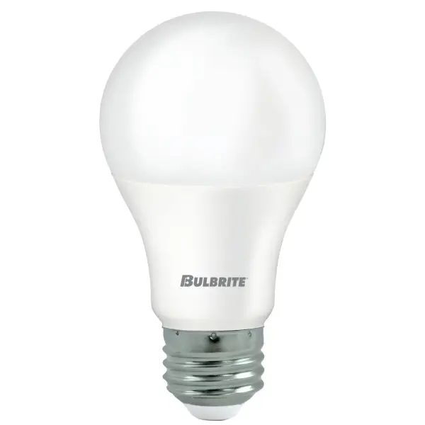 This 9W LED A19 bulb delivers bright, cool white 4000K light equivalent to a 60W incandescent. Non-dimmable design makes it ideal for utility spaces and commercial applications where consistent lighting is needed.