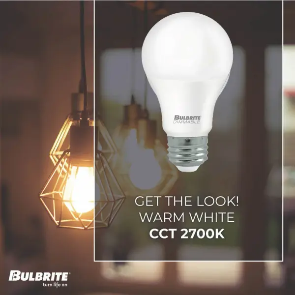 A19 LED Bulb 60W Equivalent Warm White - Image 4
