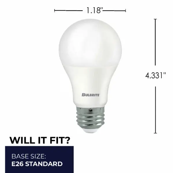 A-Type LED Bulb 8.5W (60W Equivalent) Soft Daylight - Image 7