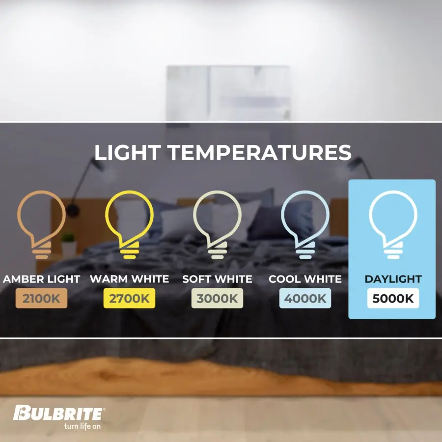 9W LED A19 Dimmable Bulb - Soft Daylight (5000K) - Image 3