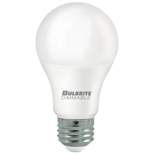 This 9W LED A19 bulb delivers 800 lumens of crisp 5000K daylight while using 85% less energy than traditional 60W incandescent bulbs. Fully dimmable with excellent color rendering and a frosted finish for glare-free lighting.