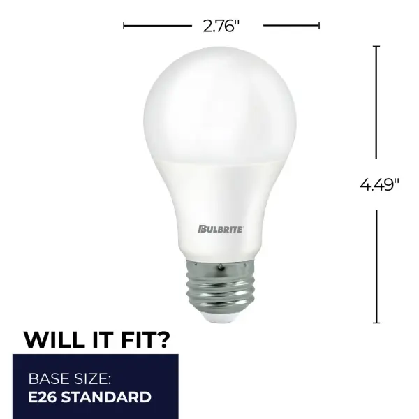 LED A19 3-Way Bulb - 100W Equivalent - Image 7