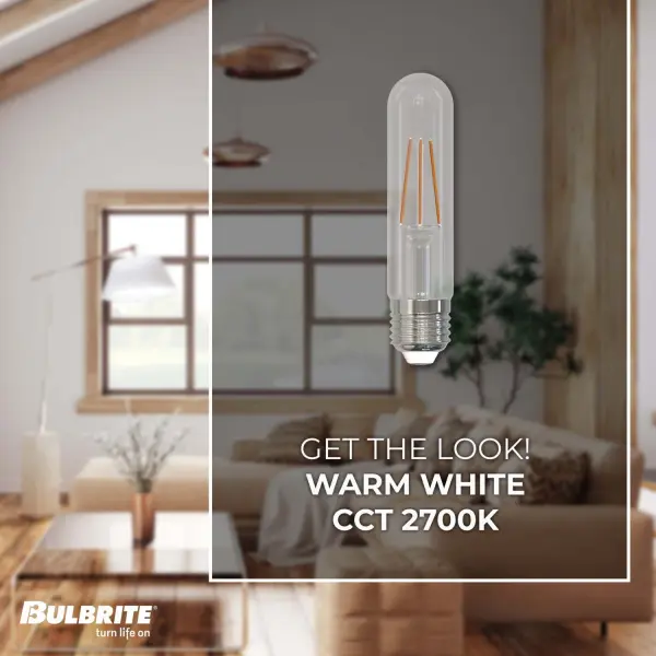 T9 Tubular LED Filament Bulb - 5 Inch - Image 4
