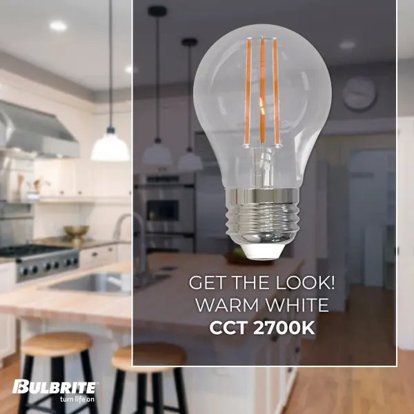 A15 LED Filament Bulb - 60W Equivalent - Image 3