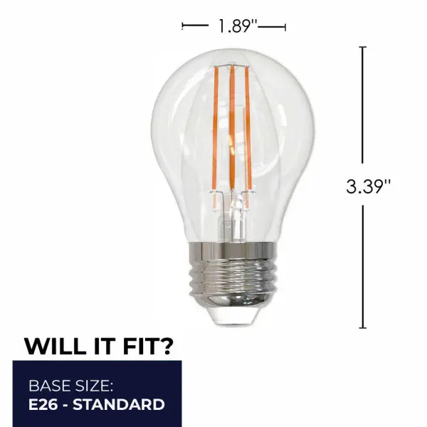 Filaments A15 LED Bulb - 60W Equivalent - Image 7
