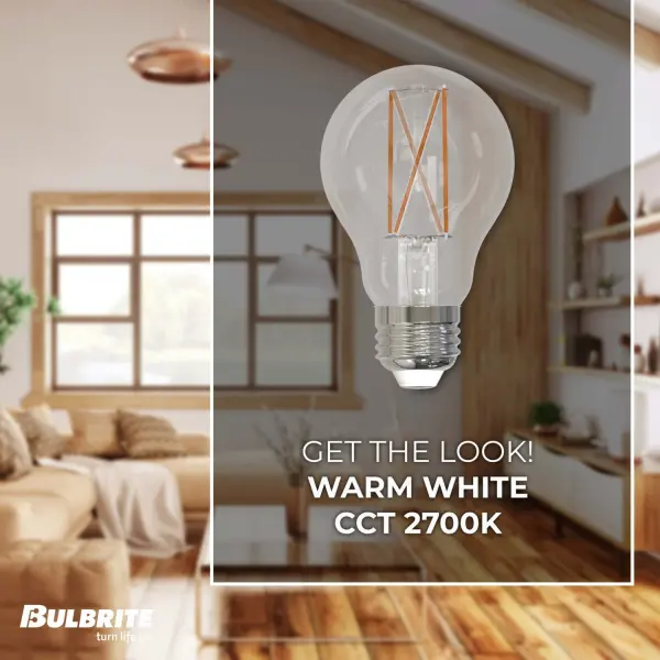 Filaments A19 LED Bulb - 60W Equivalent - Image 4