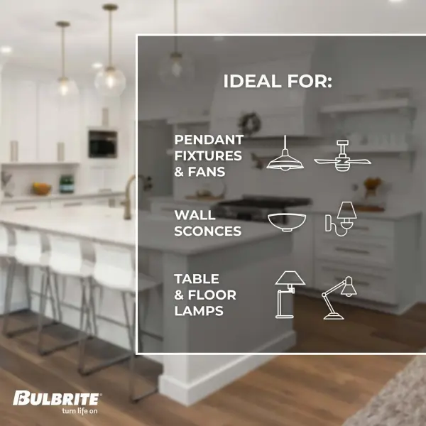 Filaments A19 LED Bulb - 60W Equivalent - Image 6