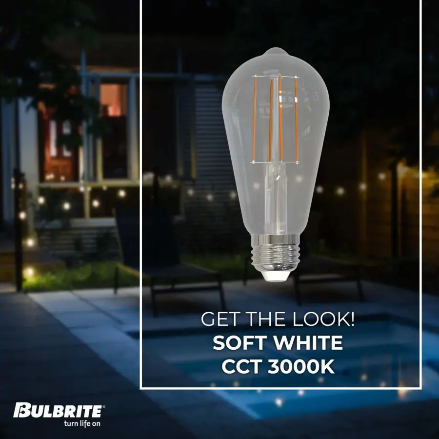 ST18 LED Filament Bulb - 60W Equivalent - Image 4