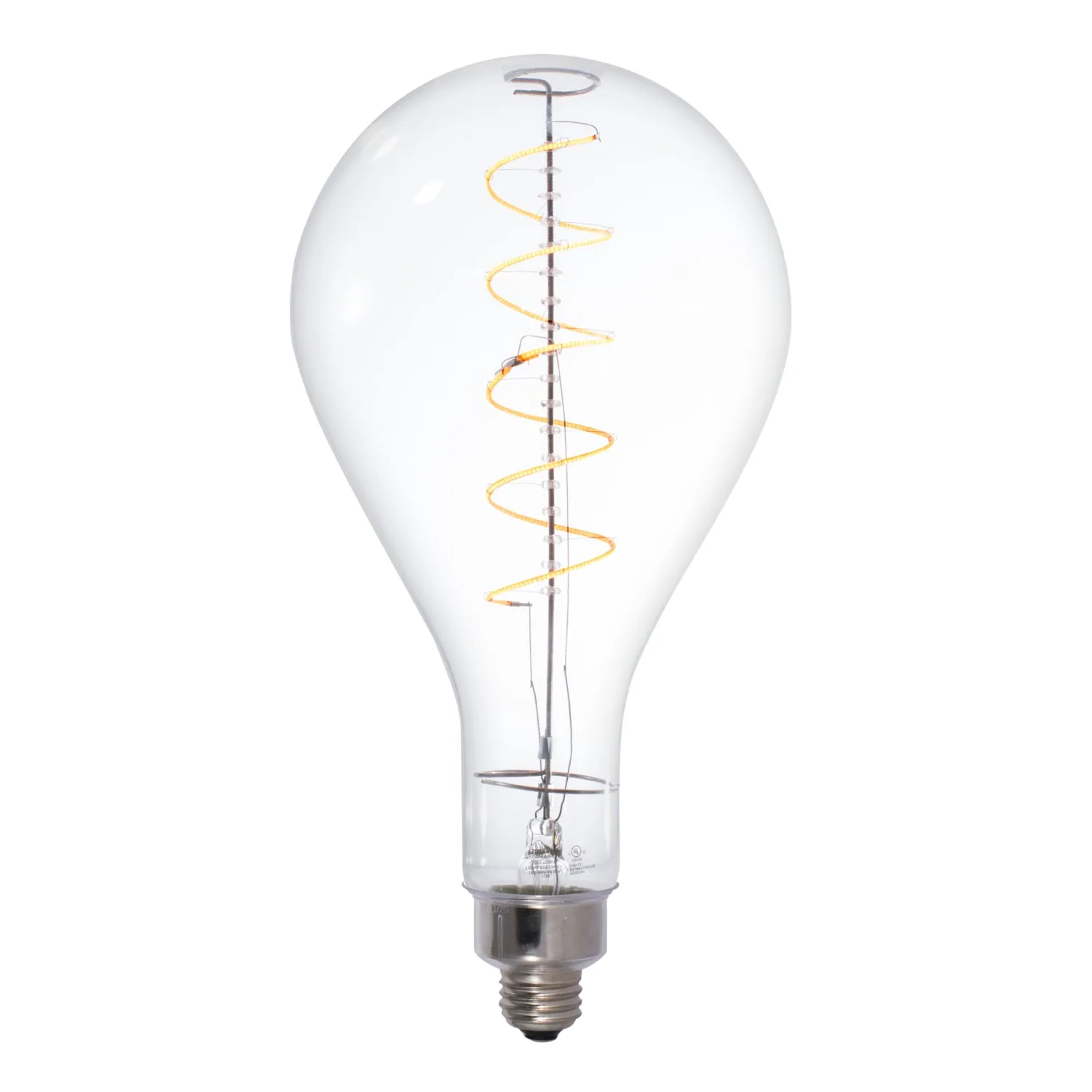 Grand LED Filament PS52 Pear Shaped Oversized Bulb