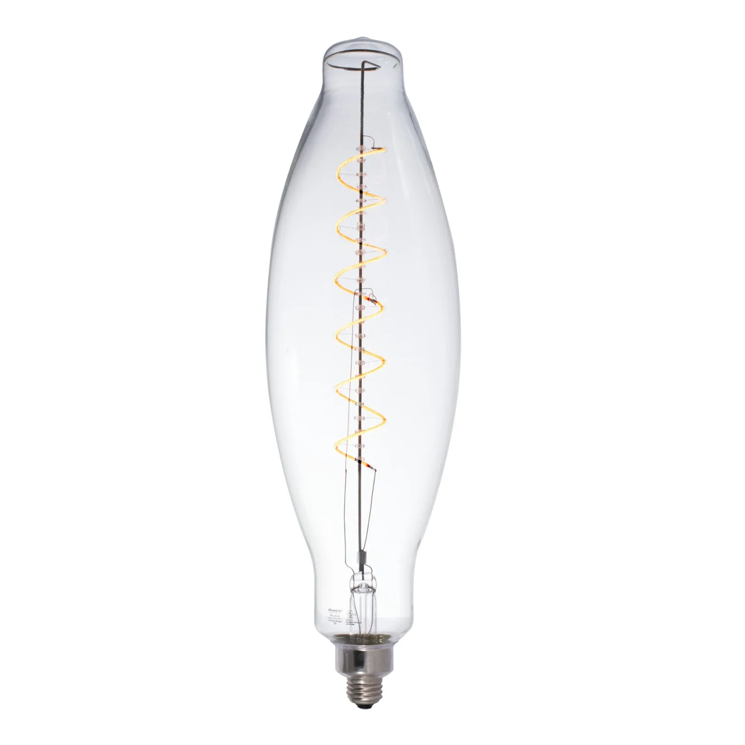 Filaments Olive Spiral LED Bulb