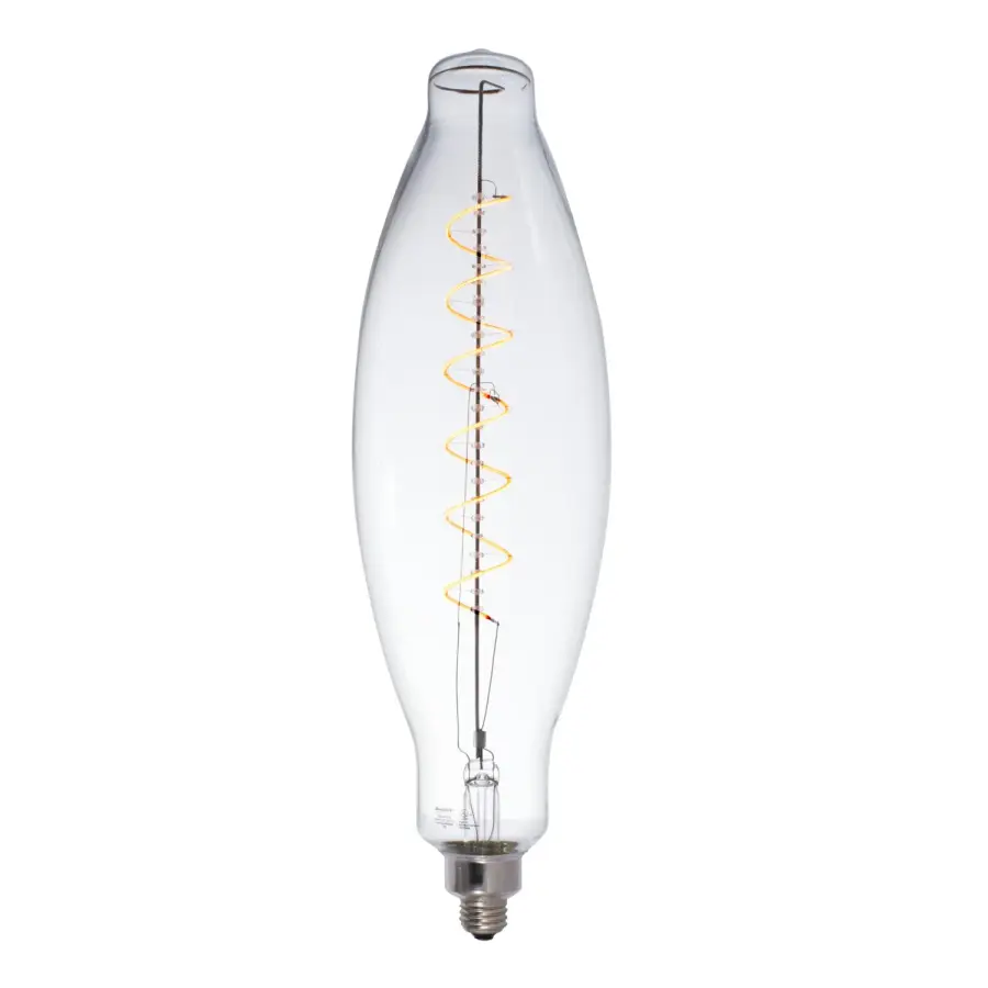 Filaments Olive Spiral LED Bulb - Image 1