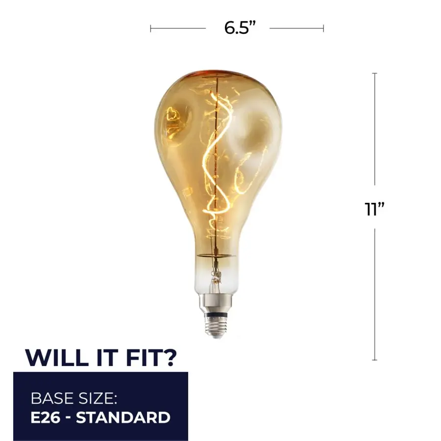 Filaments Droplet Grand LED Bulb - Image 5
