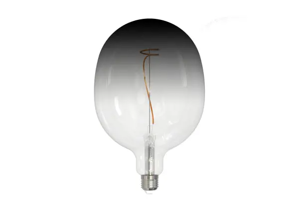 The Gradient Grand bulb transforms ordinary fixtures into statement pieces with its unique clear-to-smoke gradient finish. Energy-efficient LED technology delivers warm 3000K light while the exposed filament design adds visual interest.