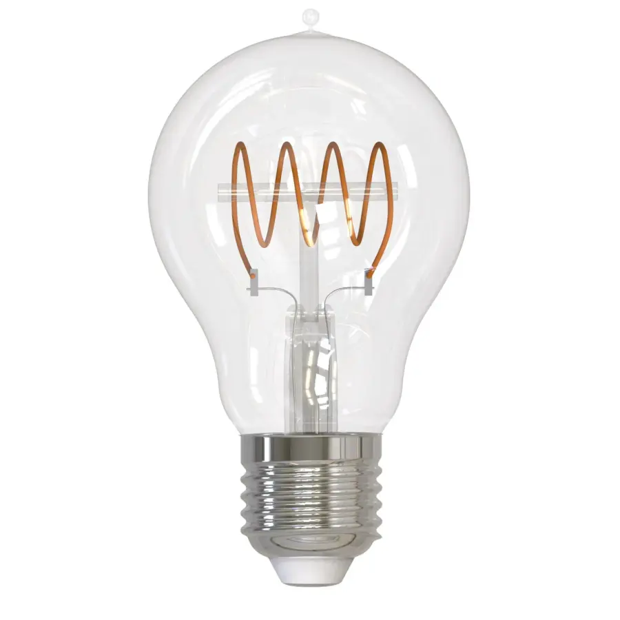 Filaments A19 LED Curved Loop Bulb - Image 1