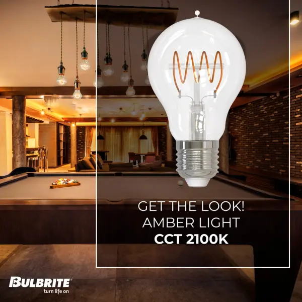 Filaments A19 LED Curved Loop Bulb - Image 3