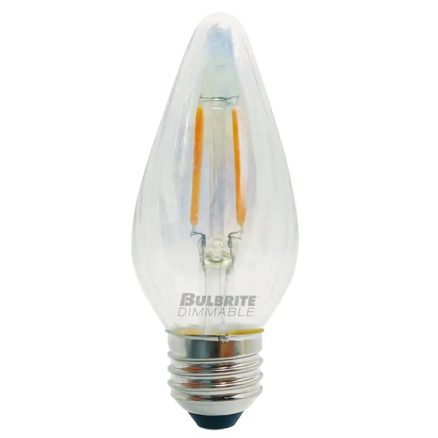 Fiesta F15 LED Filament Bulb - Clear Iridescent - Image 1