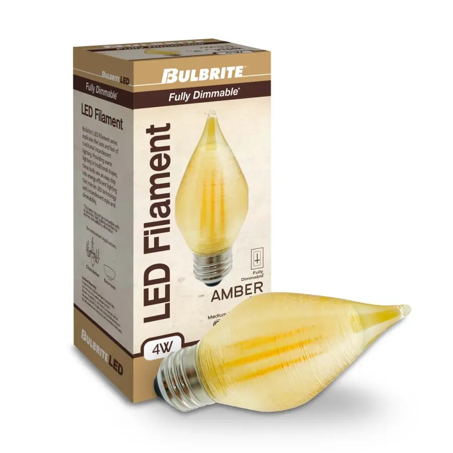 Spunlite Amber Filament LED Bulb - Image 2