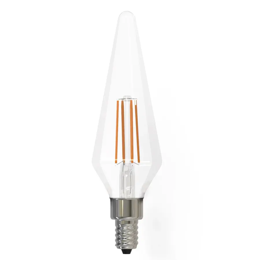 Prism LED Filament Bulb - Candelabra Base - Image 1