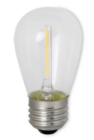 S14 LED Filament Bulb - Warm White