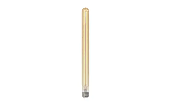 This 15-inch T9 tubular LED bulb combines nostalgic filament aesthetics with modern energy efficiency. The 2100K amber light creates a warm, inviting atmosphere while using only 5 watts to replace a 40-watt incandescent.