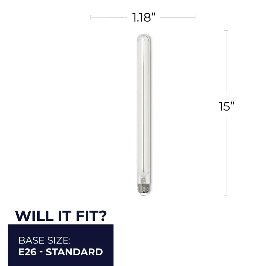 Filaments 15" T9 LED Tubular Bulb - Image 4