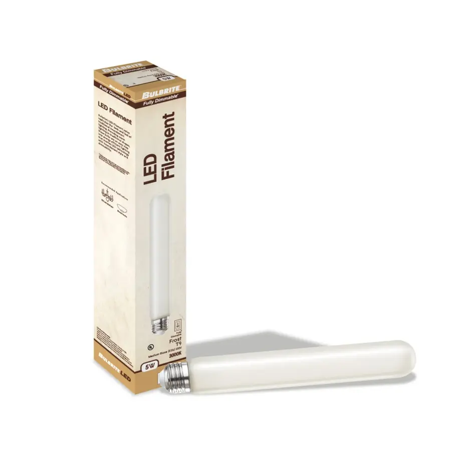 Filaments T9 LED Tubular Bulb - 7.5" Frost - Image 2