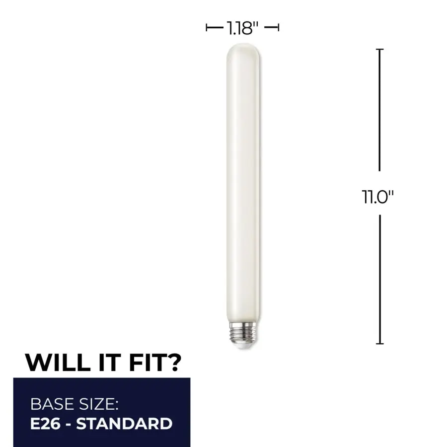 Filaments T9 LED Tubular Bulb - 11 Inch Frost - Image 5