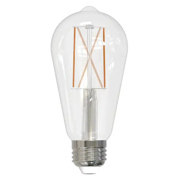 This ST18 LED bulb combines classic Edison-style aesthetics with modern efficiency, delivering warm 3000K light while using only 8.5W to replace traditional 60W bulbs. Fully dimmable and wet-rated for versatile indoor/outdoor use.