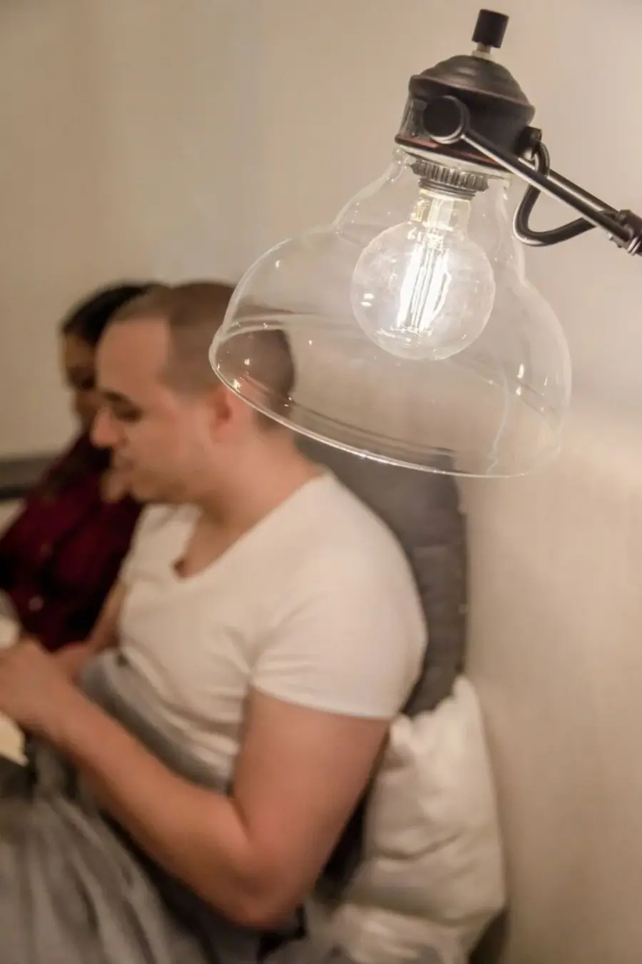 Filaments G25 LED Globe Bulb - Antique Amber - Image 2