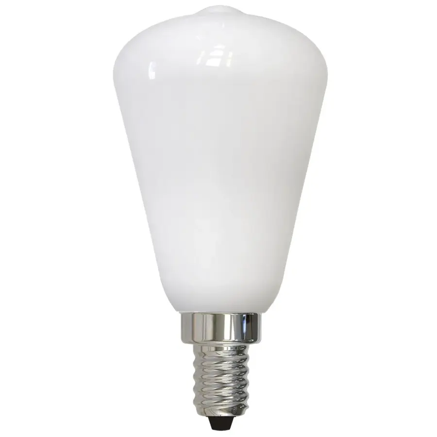 ST15 LED Filament Bulb - Milky Finish - Image 1