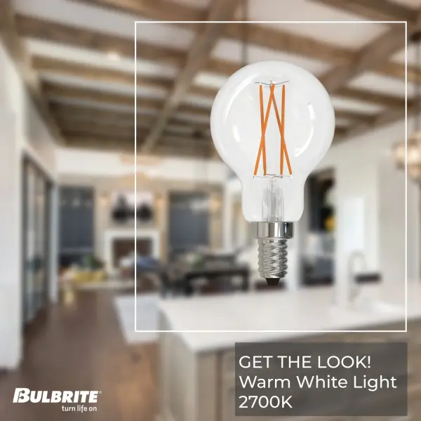 A15 LED Filament Bulb - 4W (25W Equivalent) - Image 3