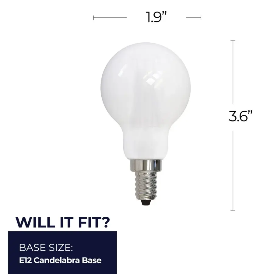 A15 LED Filament Bulb - Milky White - Image 7