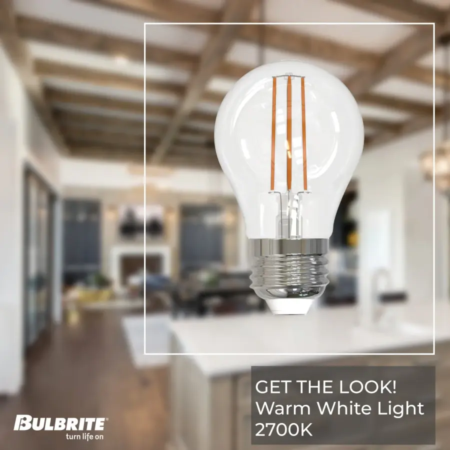 A15 LED Filament Bulb - 7W (60W Equivalent) - Image 3