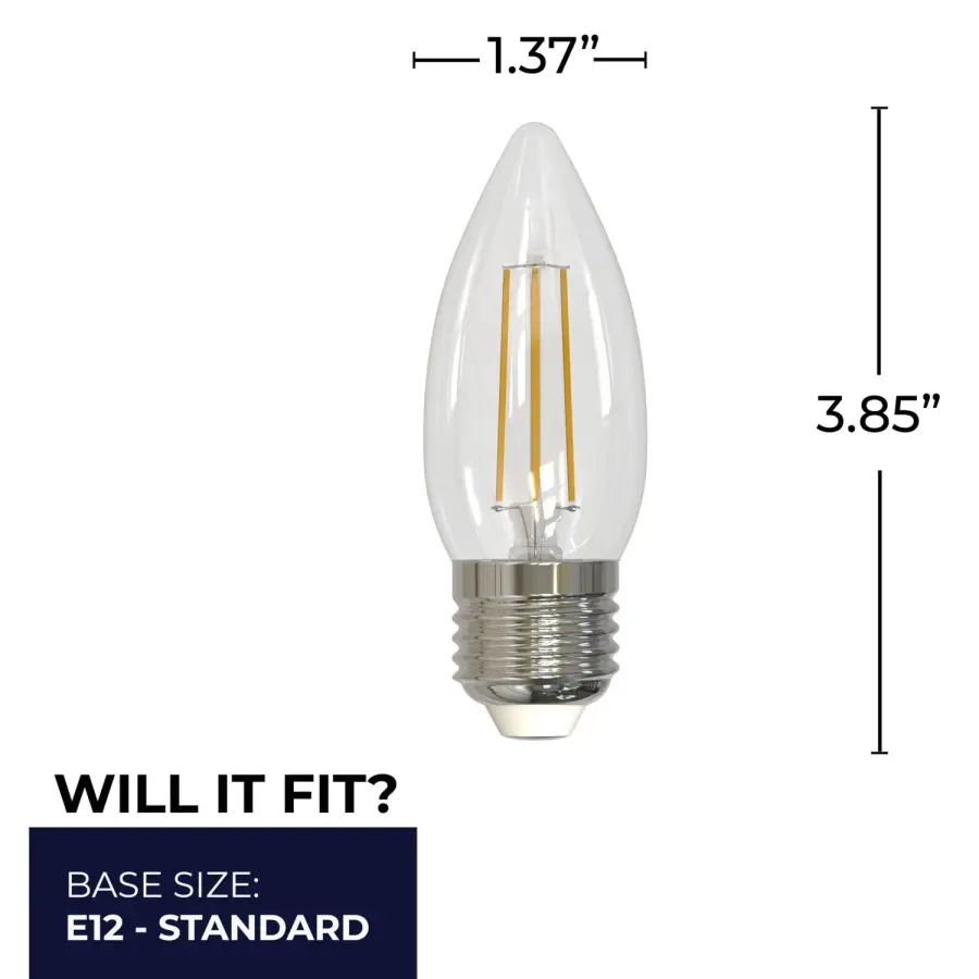 Filaments LED B11 Chandelier Bulb - Image 5